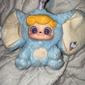 Adorable Blue Plush elephant Q Kid